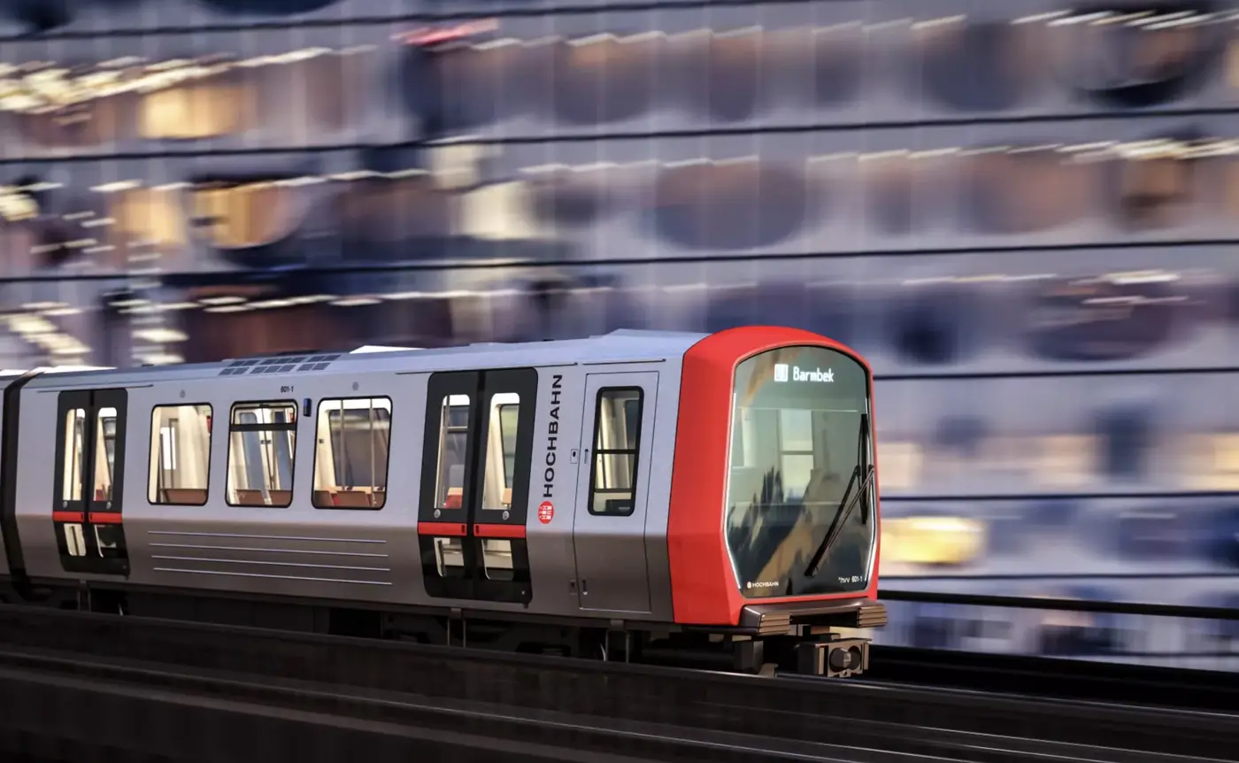 U-Bahn in Hamburg